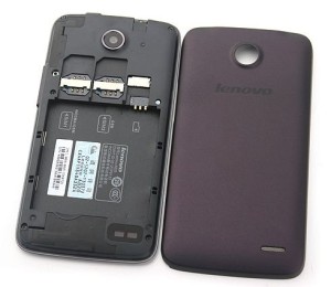 Lenovo A820 zadní strana