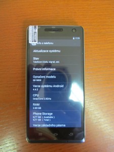 THL 5000 Android 4.4.2